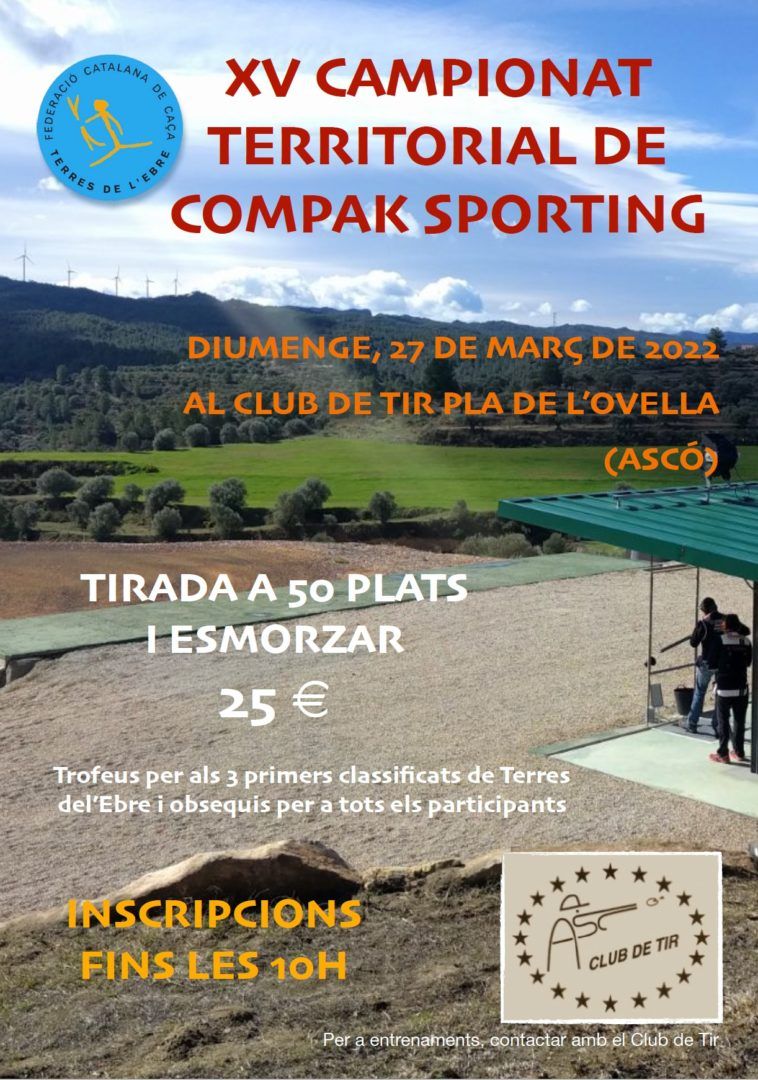 XV Campionat Territorial de Compak Sporting