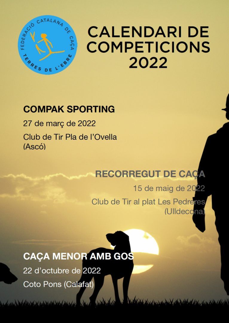 Calendari Competicions Territorial 2022